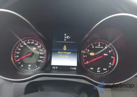 2015 Mercedes-Benz C 63 Amg S from USA, damaged, VIN 55SWF8HB0FU083208